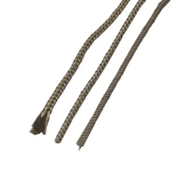 Basalt fiber rope is a high-performance rope crafted from continuous filaments of basalt rock, offering exceptionalthermal resistance, high tensile strength, and excellent resistance to corrosion and chemicals. it is commonly used inhigh-temperature applications such as heat insulation wrapping for pipes and furnaces, fireproof sealing and packingas well as in marine and industrial settinas for mooring ines and load-bearing applications where durability under harshconditions is required.