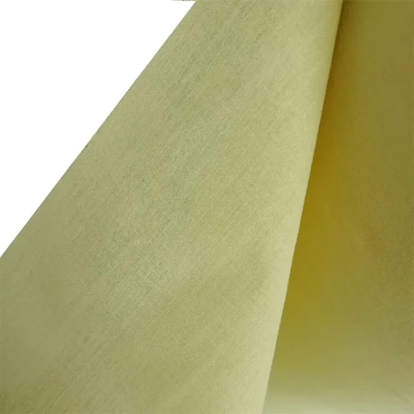 Aramid staple fiber fabric is a lightweight, high-performance material engineered for exceptional thermal resistancedurability, and flexibility, Made from short-cut aramid fibers, it offers superior heat insulation, flame retardancy, andmechanical strength, making it ideal for protective clothing, thermal barriers, and industrial applications.