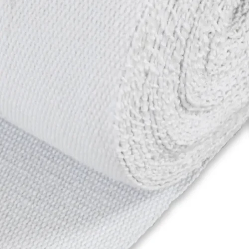 Ceramic fiber cloth3_WH_800x800px Ceramic Fiber Cloth is a high-temperature resistant textile material woven fromceramic fiber yarn, reinforced with fiberglass or stainless steel wire for added strengthand durability. lt offers excellent thermal insulation, low thermal conductivity, andresistance to chemical corrosion, Widely used in furace insulation, fireproof curtains,expansion joints, and heat shields, ceramic fiber cloth provides reliable protectionin applications where continuous exposure to high temperatures and thermal shockresistance are required.