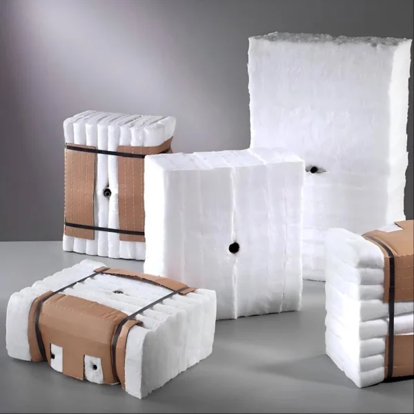 Ceramic fiber module(1)_WH_800x800px Ceramic fiber module is a pre-engineered, fold-compressed insulation unit designedfor rapid furnace lining installation, including industrial kilns, heat treatment furnaces,petrochemical cracking furnaces, and boiler systems. The accordion-folded designwith integrated anchoring system enables 50% faster installation compared totraditional refractory while offering superior thermal insulation, 30% energy savings,and excellent resistance to thermal shock and chemical corrosion.